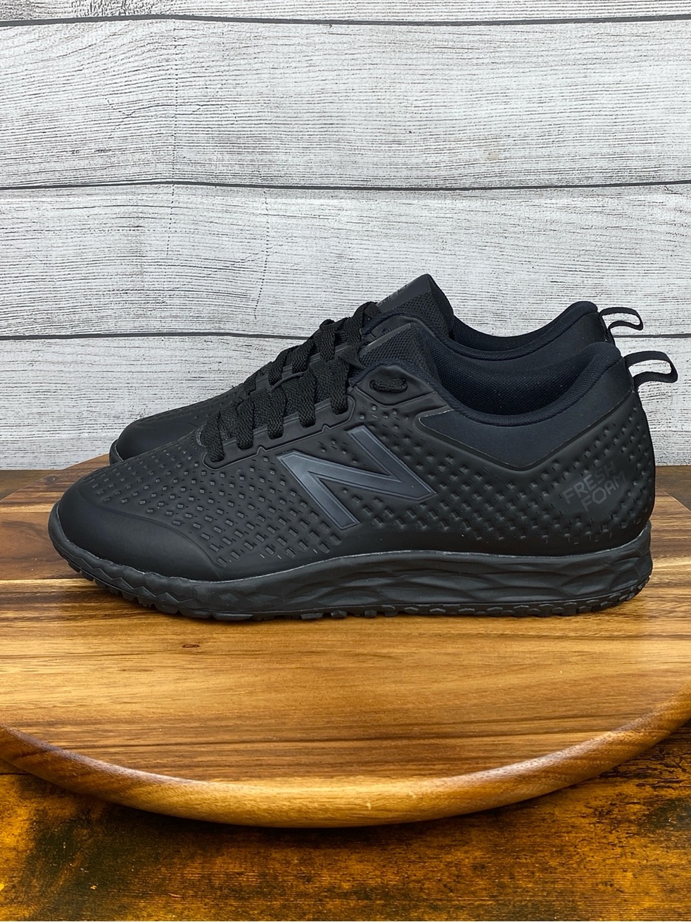 New Balance 806 Fresh Foam Slip Resistant Black Work Safety Shoe Mens Size 13 4E